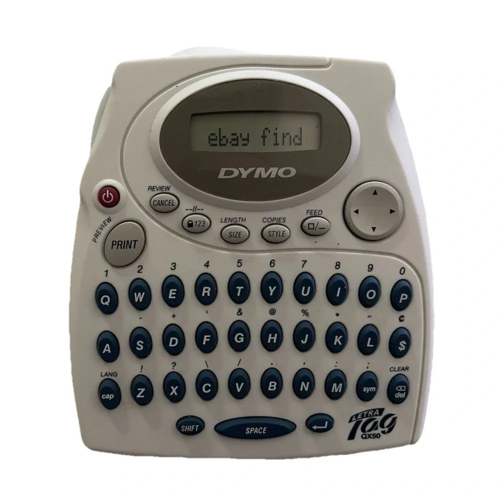Dymo LetraTag‎ QX50 Label Maker Handheld Electronic Printer – Pre-Owned Tested